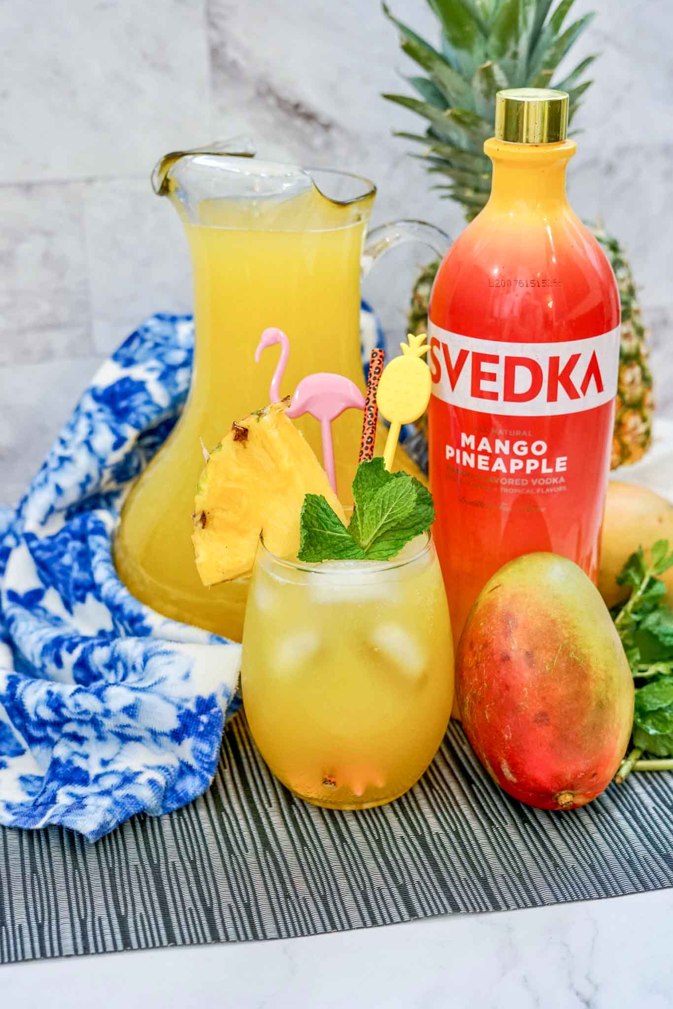 Amazing Mango Pineapple Punch Cocktail Recipe