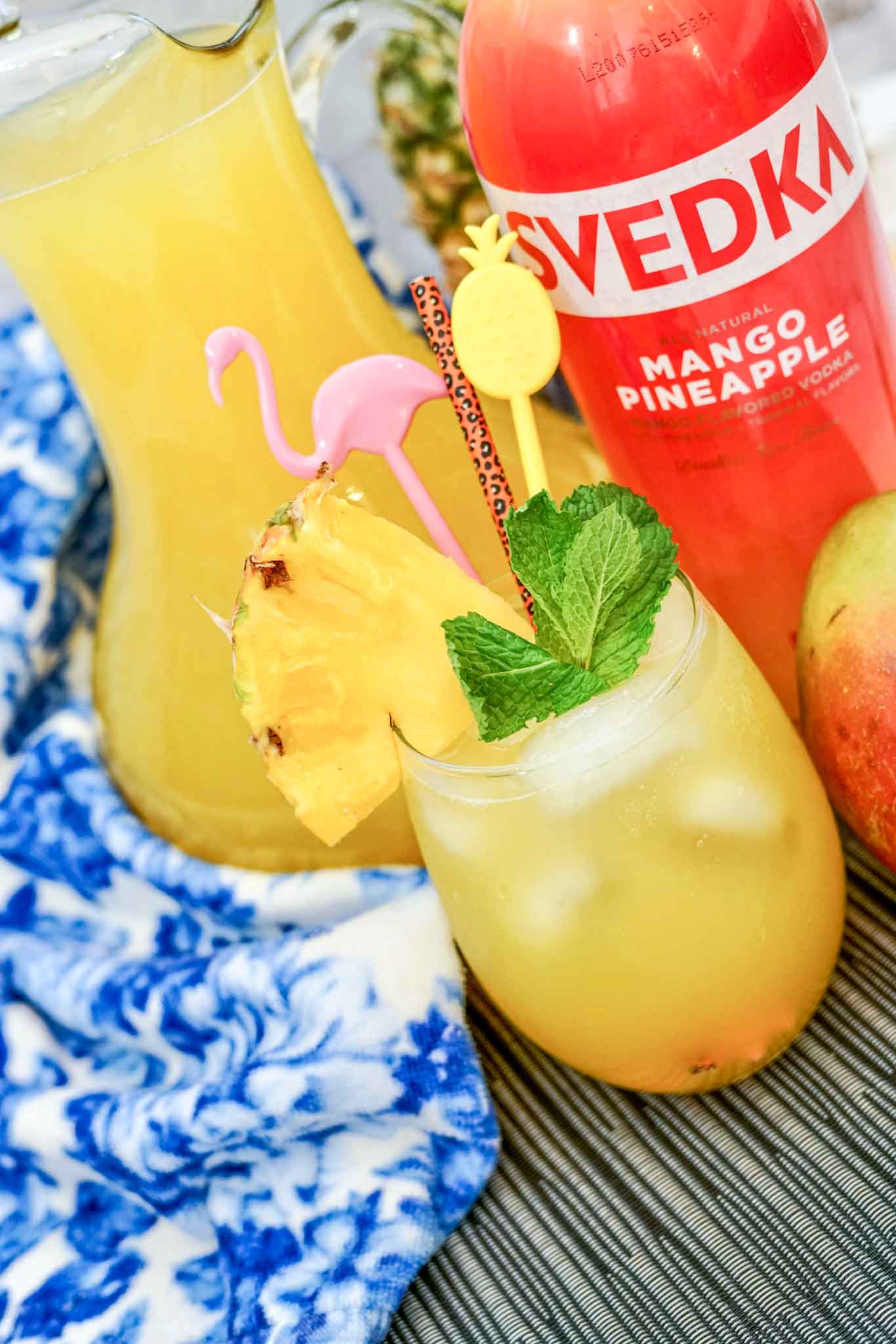 Amazing Mango Pineapple Punch Cocktail Recipe