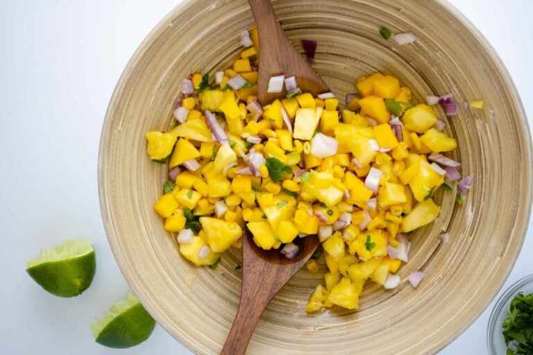Easy Pineapple Mango Salsa Recipe