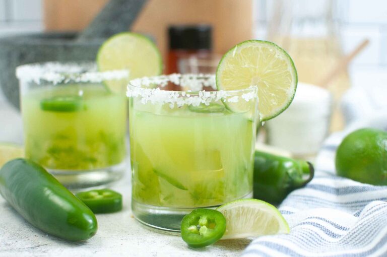 The Best Jalapeno Spicy Margarita Recipe