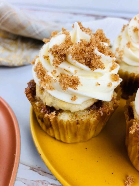 banana cinnamon cupcakes