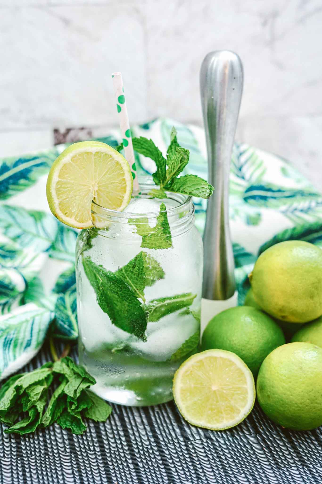 The Best Virgin Mojito Mocktail
