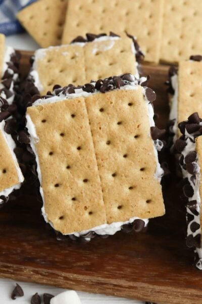 frozen smores bars