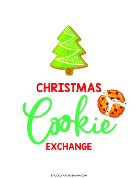 Free Printable Christmas Cookie Exchange Party Kit