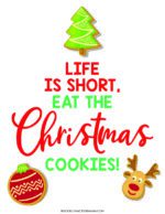 Free Printable Christmas Cookie Exchange Party Kit - Brooklyn Active ...