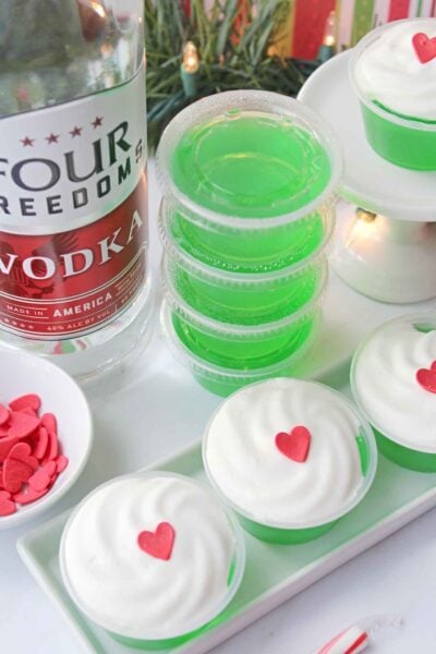 Christmas Grinch Jello Shots