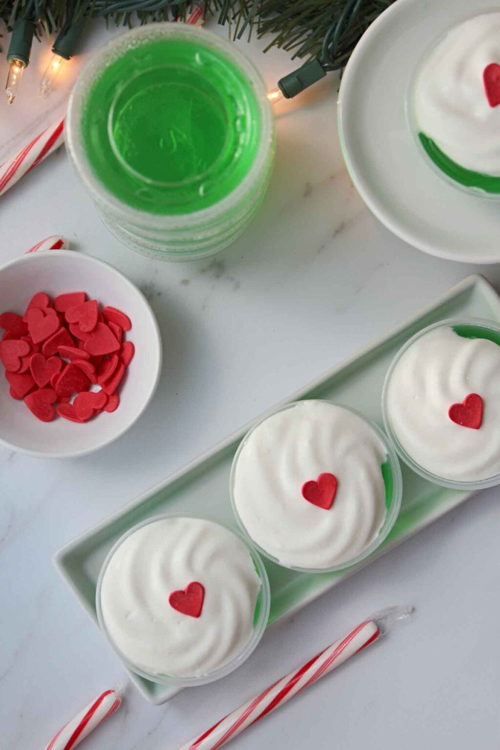 Christmas Grinch Jello Shots
