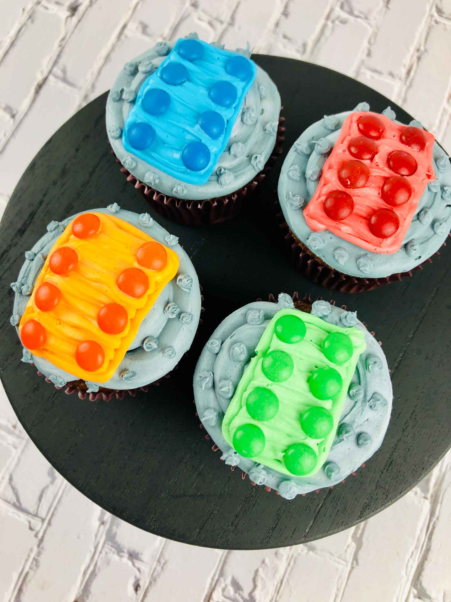 The Cutest Lego Cupcakes