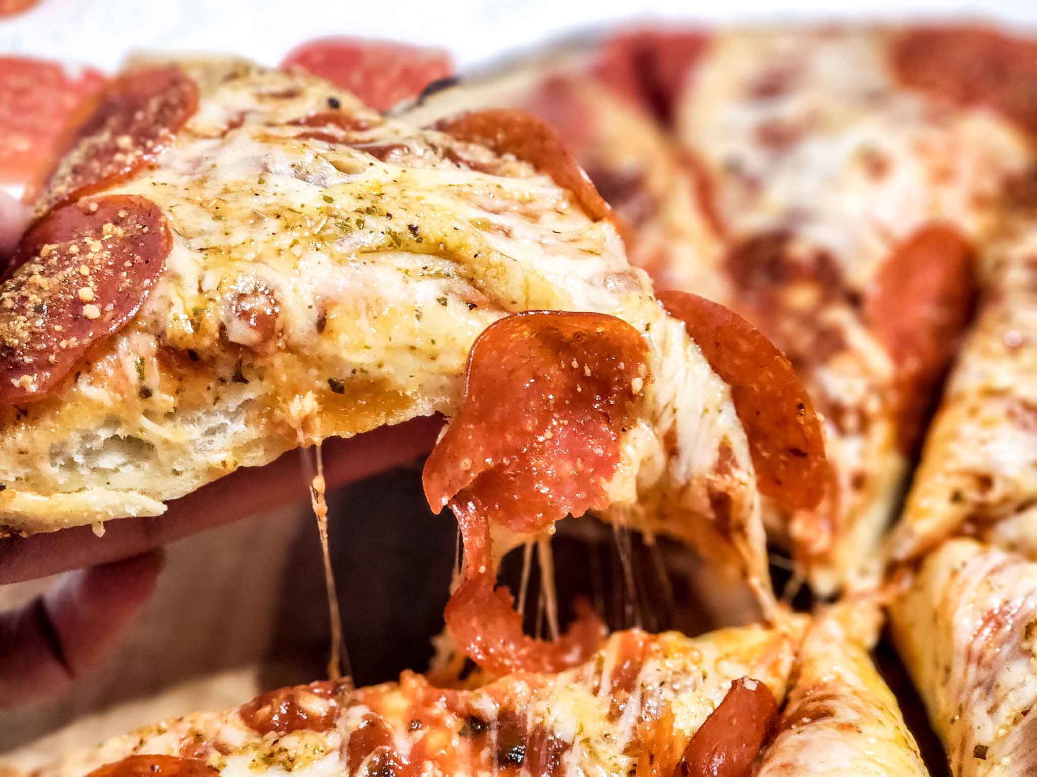 Copycat Pizza Hut Personal Pan Pizza - The Cozy Cook