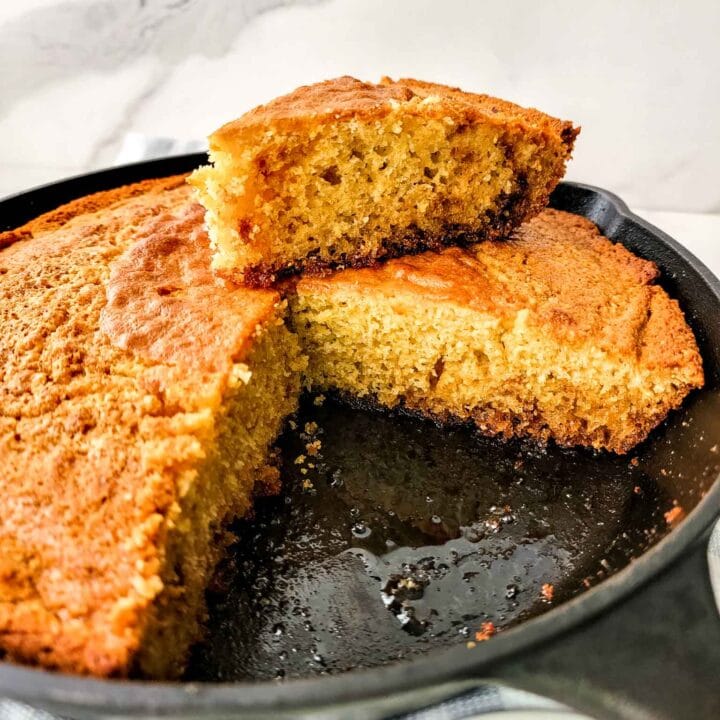 The Best Honey Skillet Cornbread Recipe