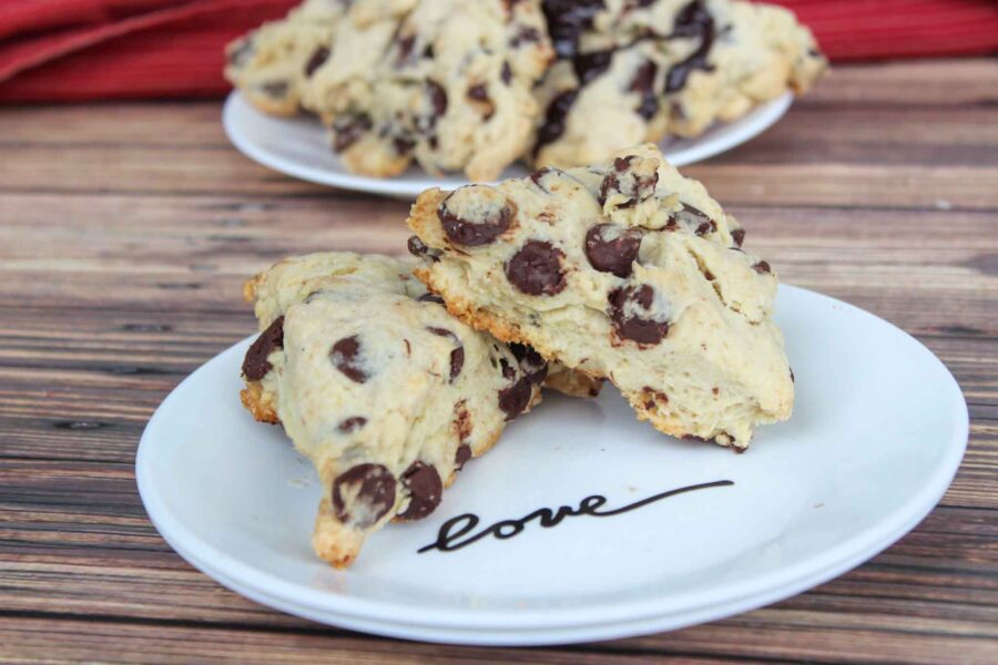 chocolate chip scones