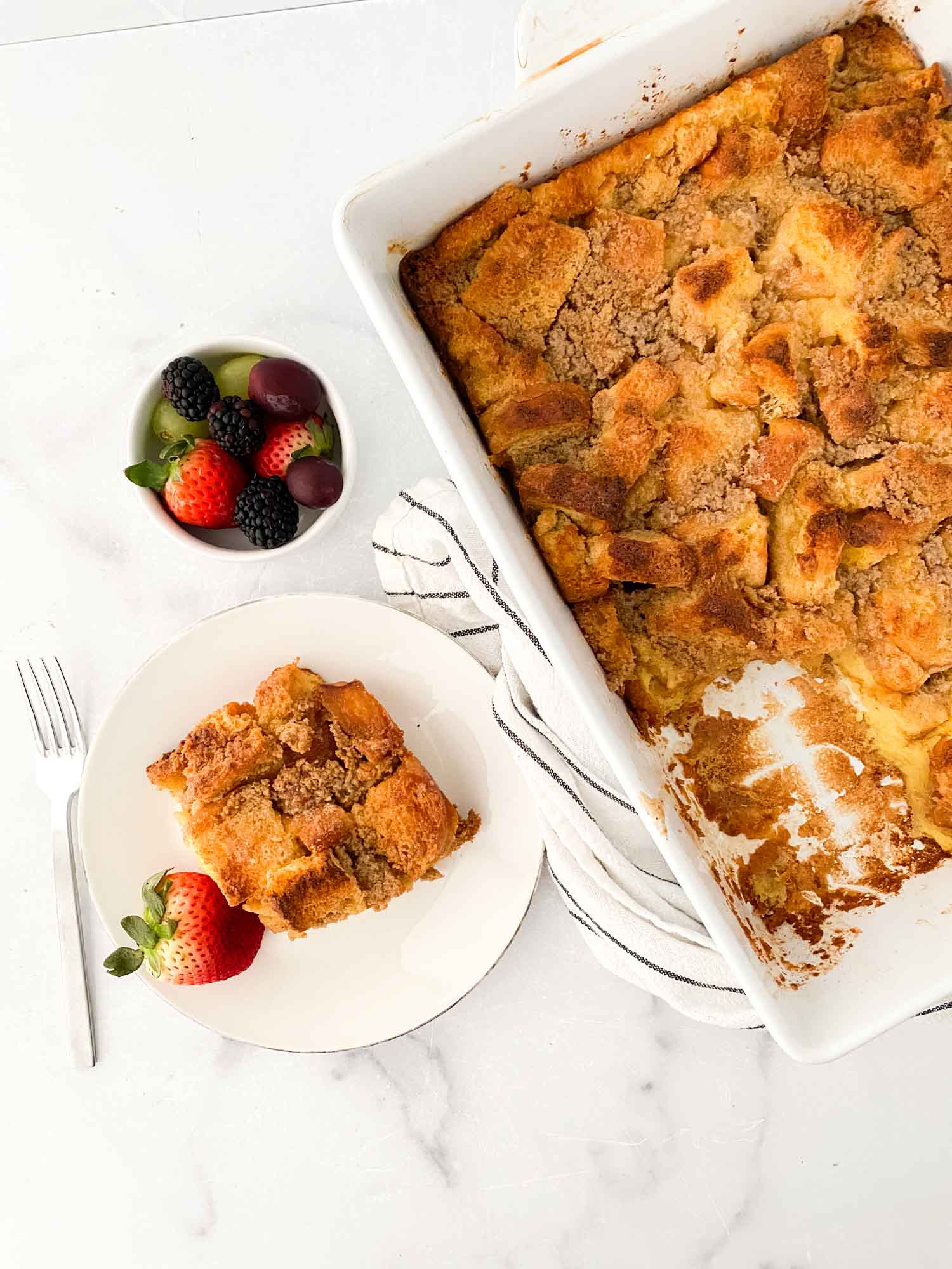 Caramel French Toast Casserole-11 - Brooklyn Active Mama