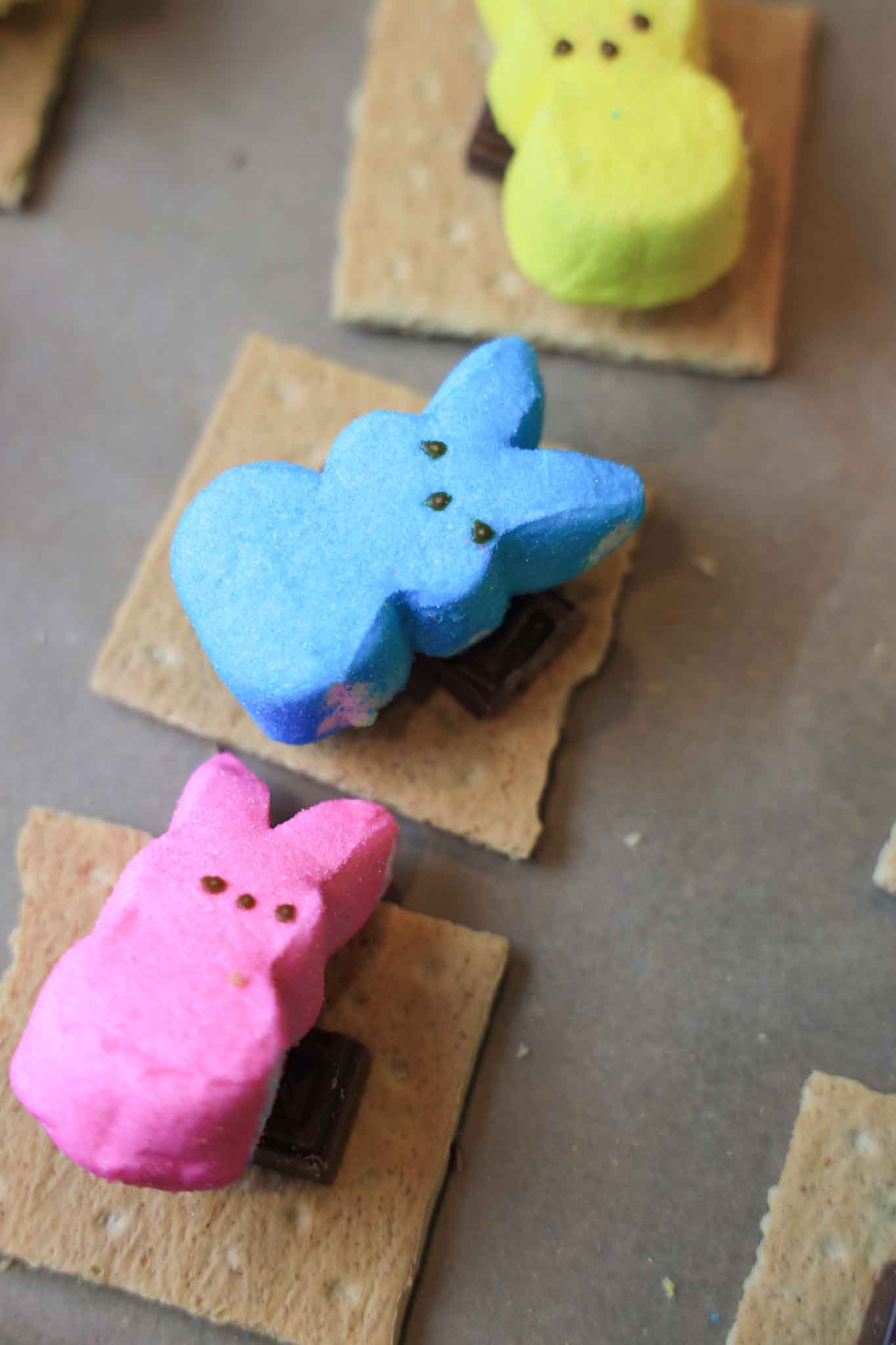The Cutest Easter Peeps Smores