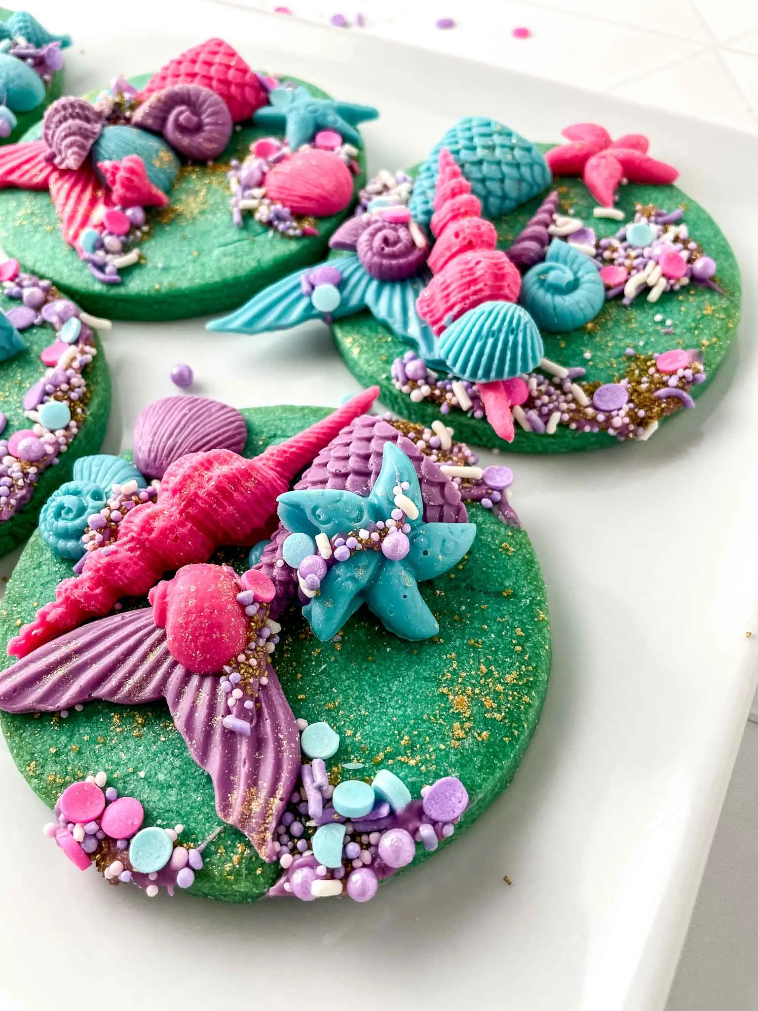 The Most Adorable Mermaid Cookies