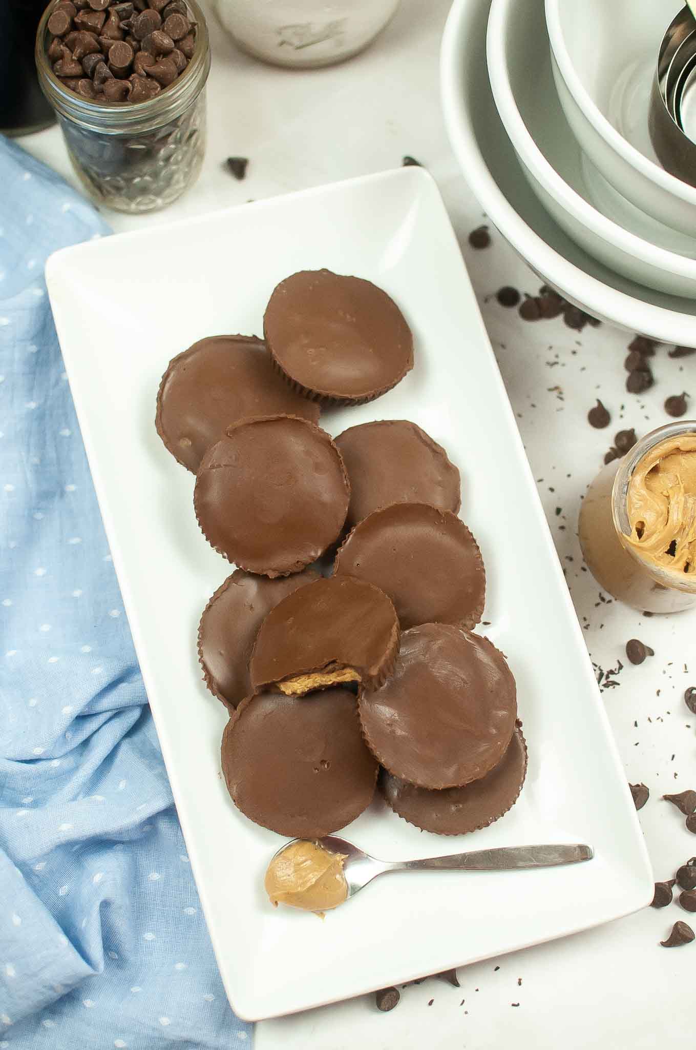 Easy Homemade Peanut Butter Cups 