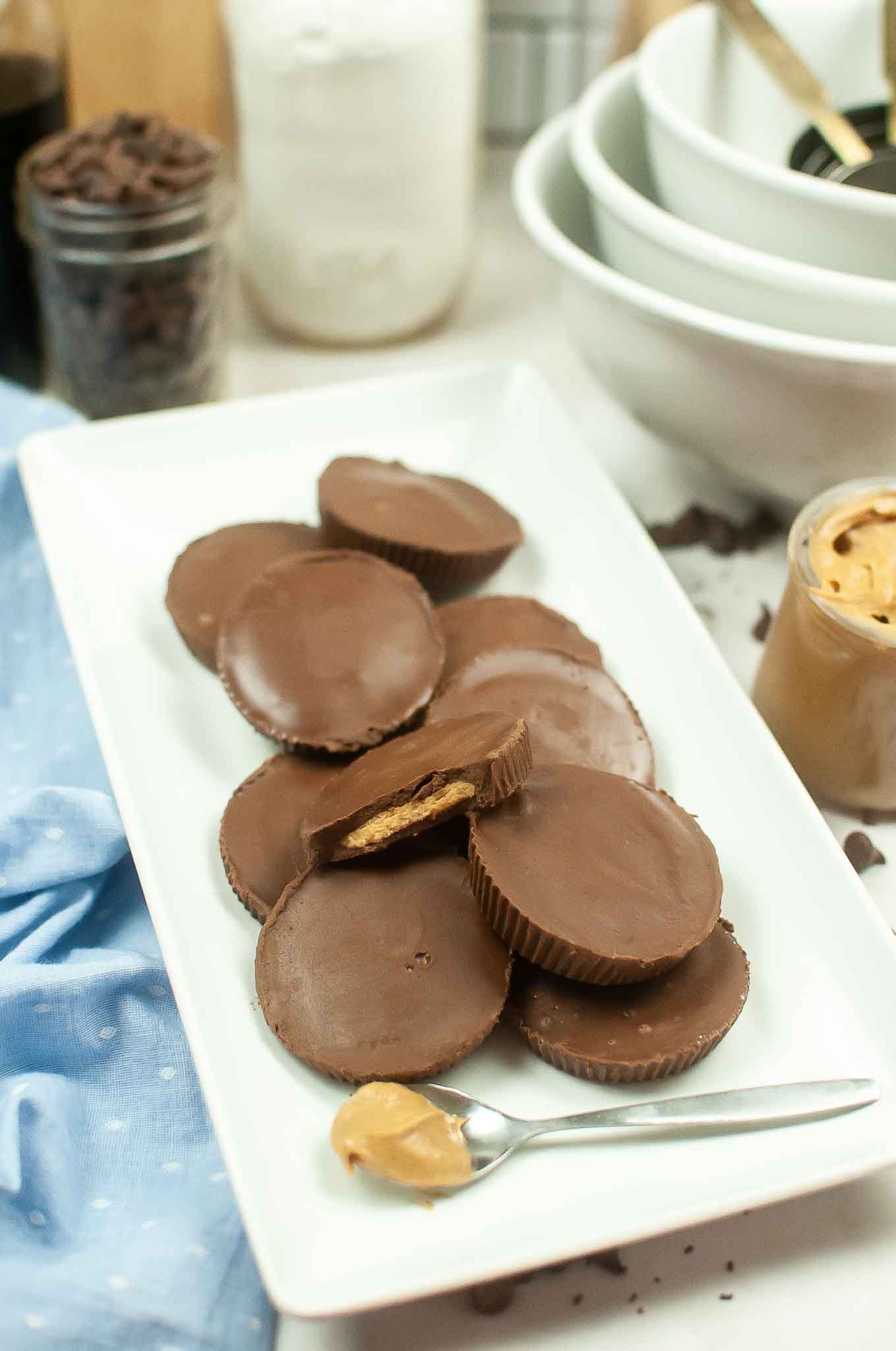 Easy Homemade Peanut Butter Cups 