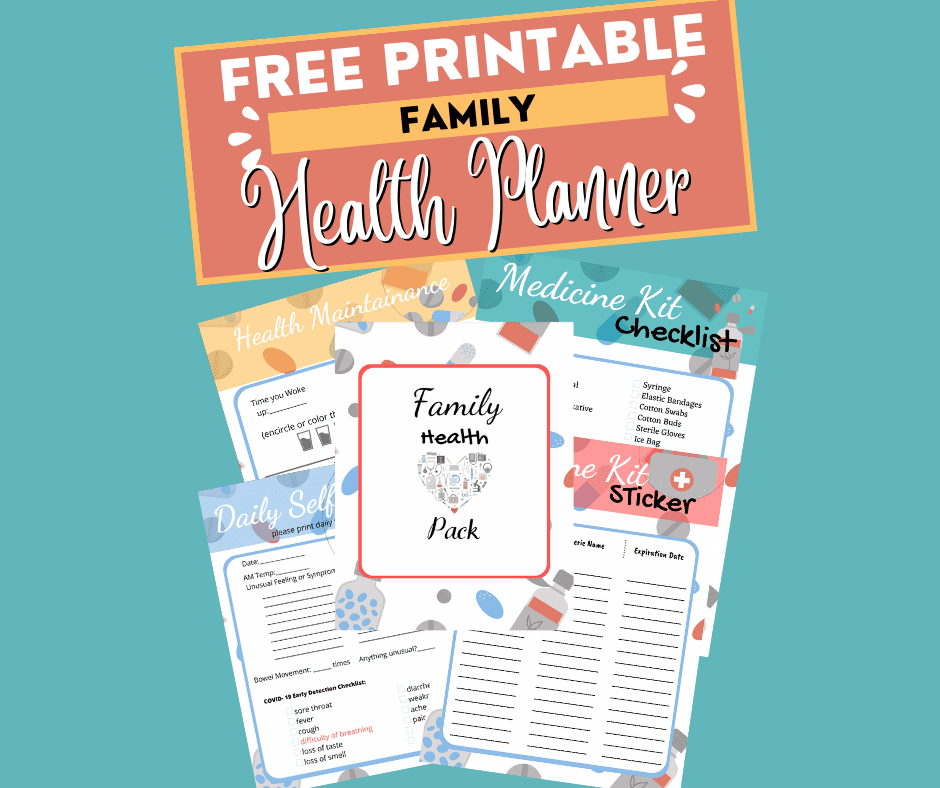 Medical Planner Kit {FULL SIZE; UNDATED} PRINTABLE – My Computer