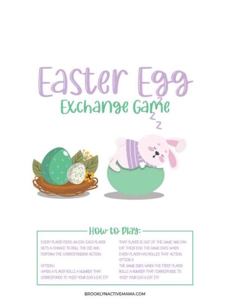Easter Egg Exchange Game