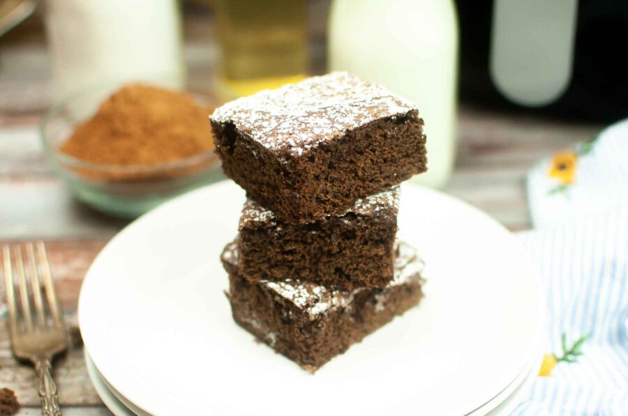 How To Make Quick And Easy Air Fryer Brownies