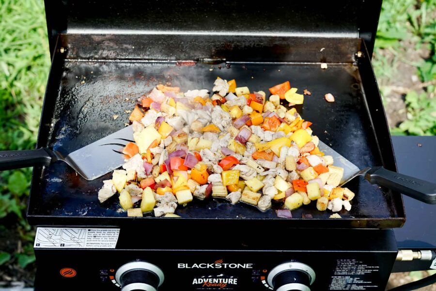 Blackstone Sweet and Tangy Pineapple Bowls Recipe