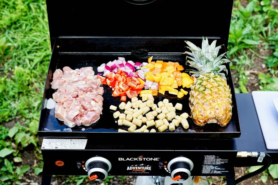 Blackstone Sweet and Tangy Pineapple Bowls Recipe