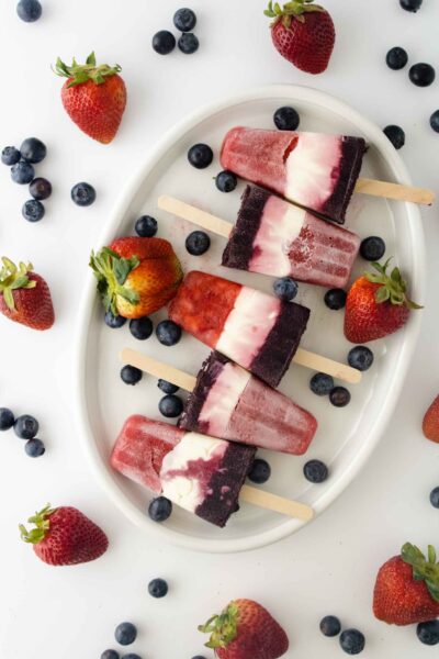 Easy and Delicious 4th Of July Popsicles