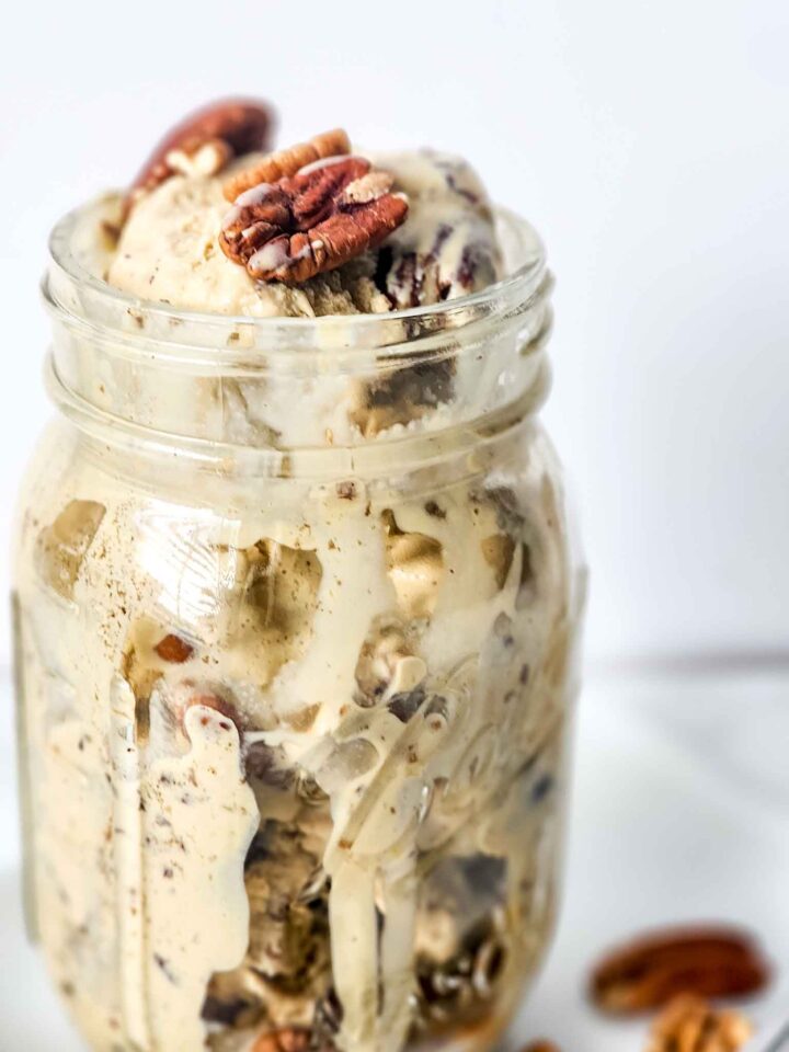 Delicious Homemade Butter Pecan Ice Cream Recipe