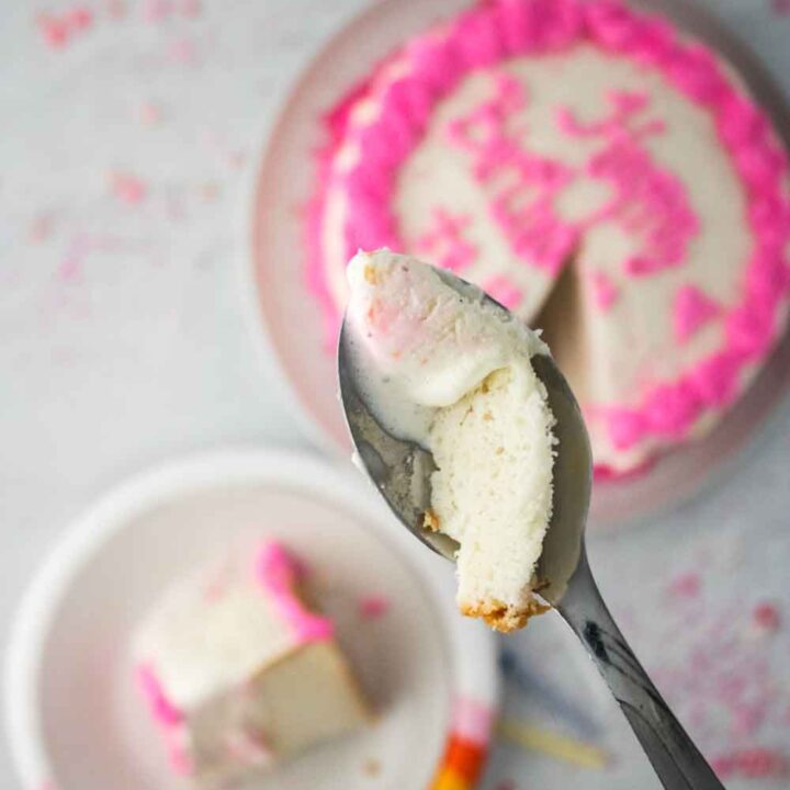 Homemade Baskin Robbins Ice Cream cake