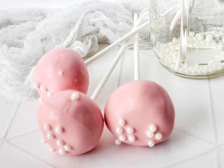 Homemade Starbucks Copycat Birthday Cake Pops Recipe