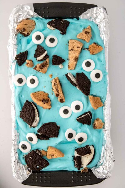 Homemade No-Churn Cookie Monster Ice Cream Recipe