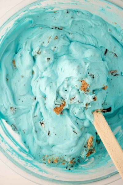 Homemade No-Churn Cookie Monster Ice Cream Recipe