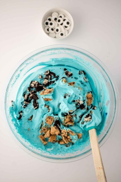 Homemade No-Churn Cookie Monster Ice Cream Recipe