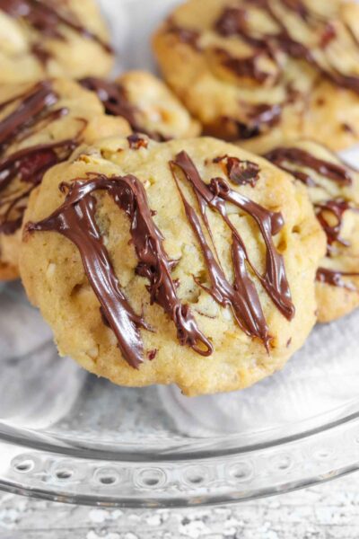 Easy Chewy Hazelnut Chocolate Cookies Recipe