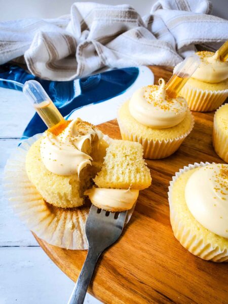 Vanilla Henny Cupcakes With Inf Cognac