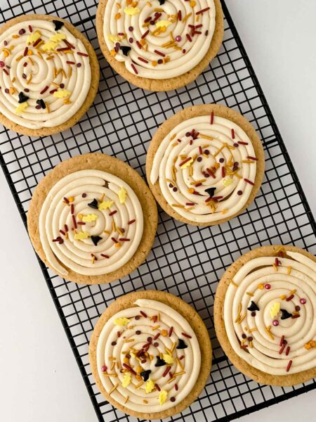 Easy Butterbeer Harry Potter Cookies