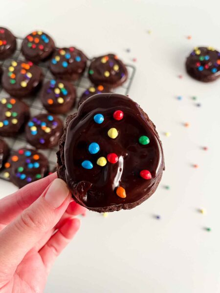 Easy Fudgy Copycat Cosmic Brownie Cookies 