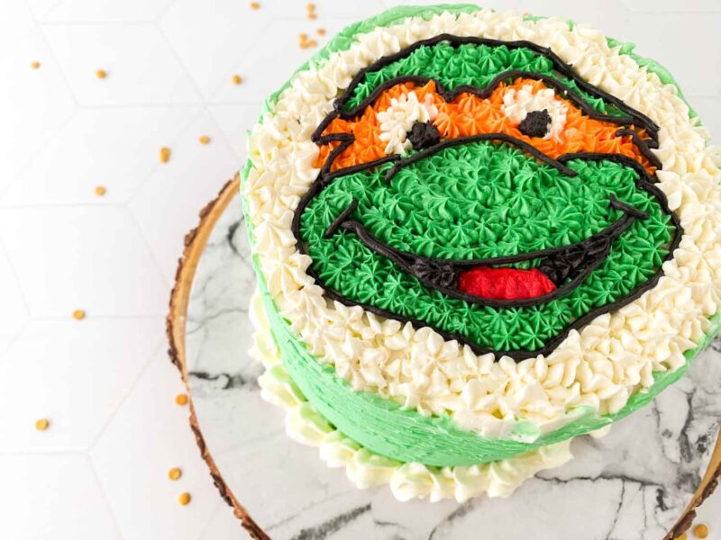 Ninja Turtle Birthday Cake