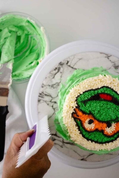 Ninja Turtle Birthday Cake