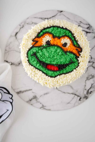 Ninja Turtle Birthday Cake