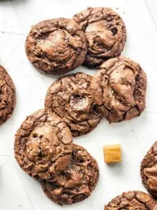 Caramel Brownie Cookies