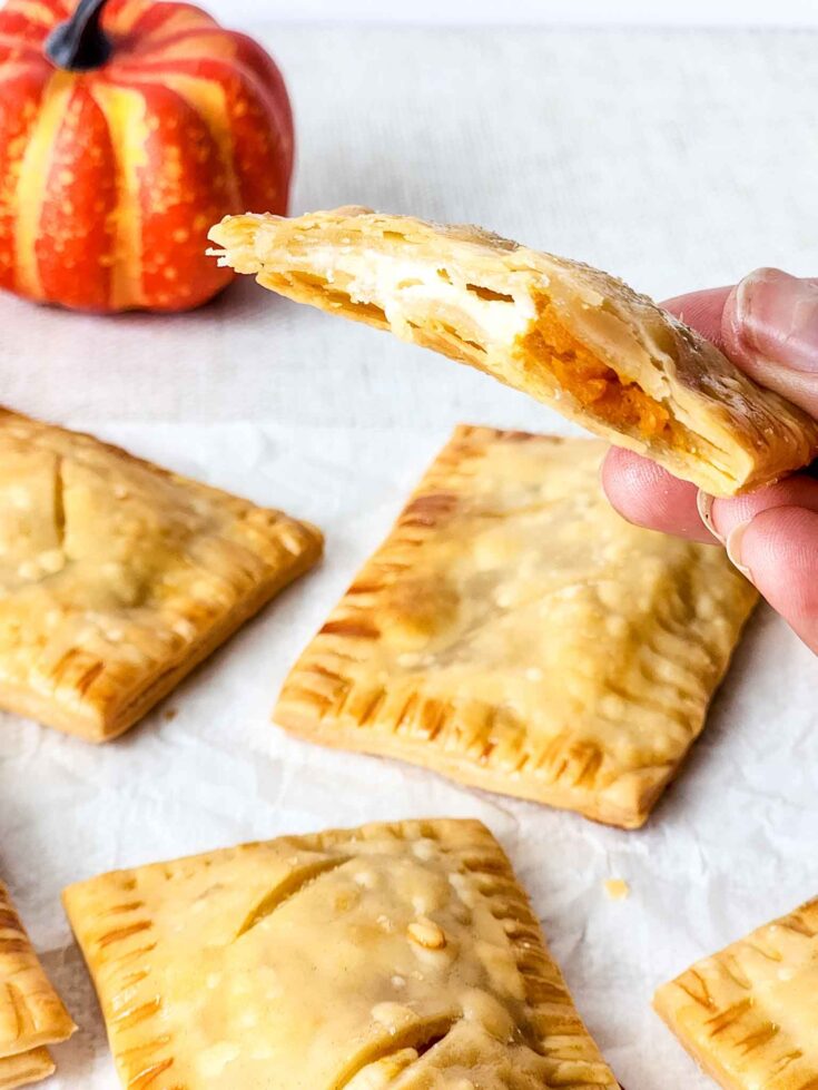 Puff Pastry Pumpkin Pie Bites - The Brooklyn Cook