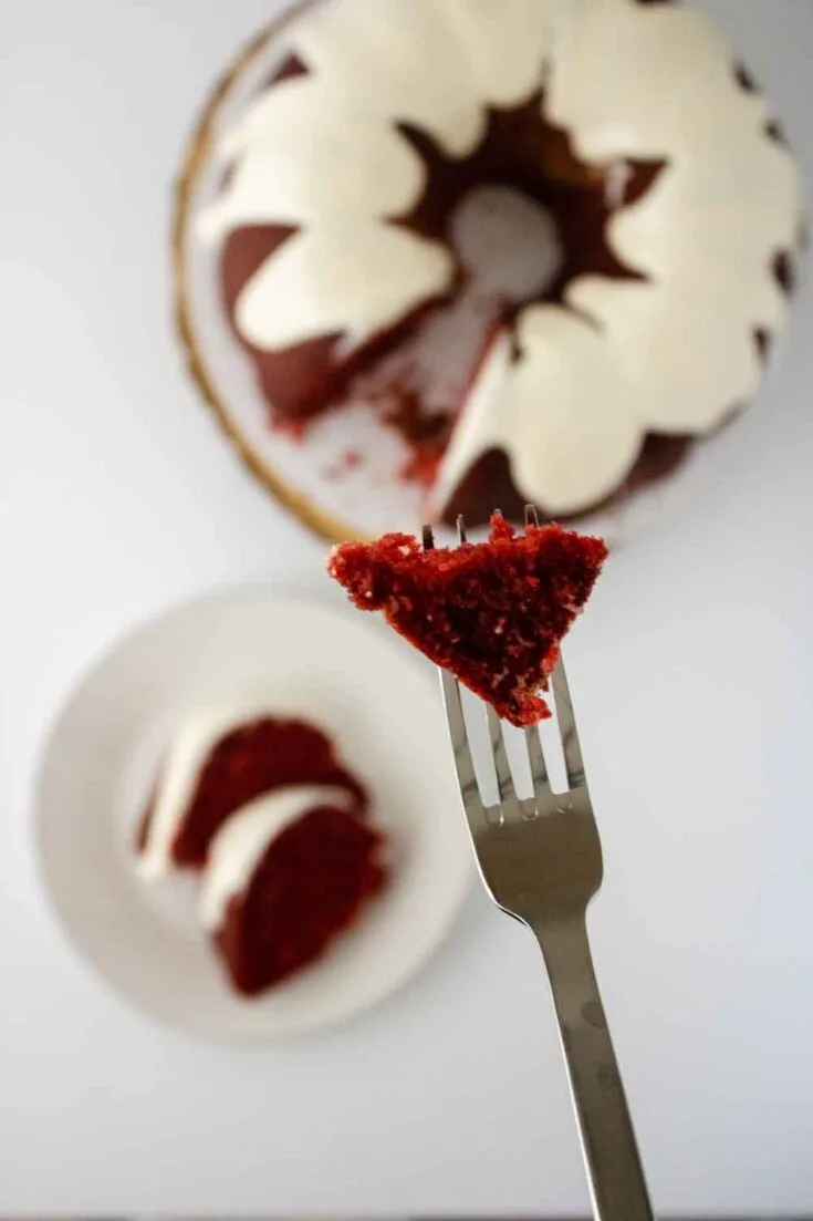 Incredible Red Velvet Pound Cake