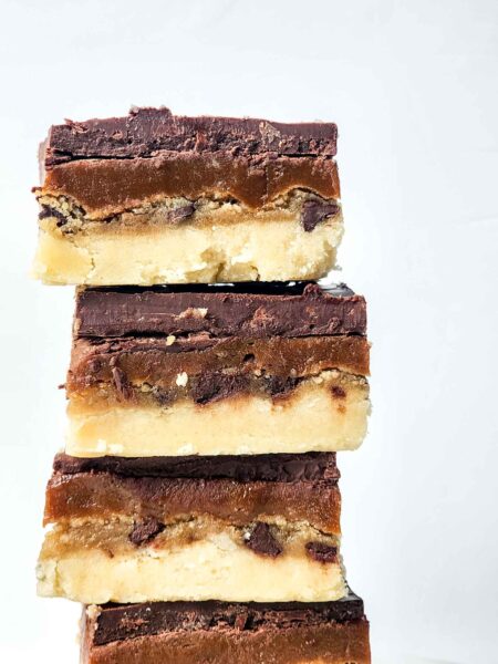 Easy Twix Cookie Dough Bars