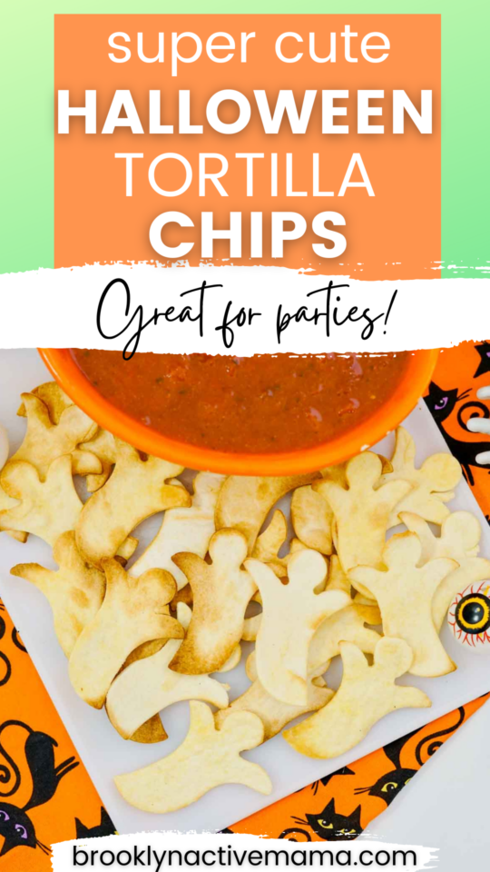 super cute halloween TORTILLA CHIPS - Brooklyn Active Mama