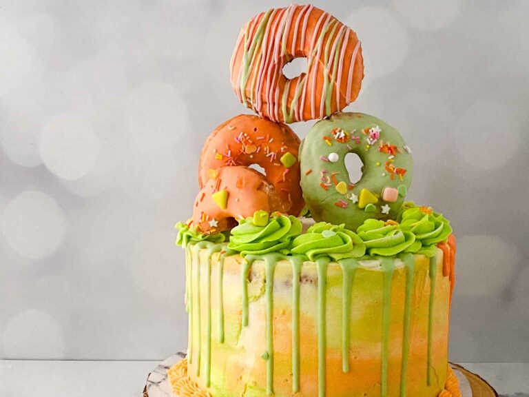 Gorgeous Donut Cake Tutorial