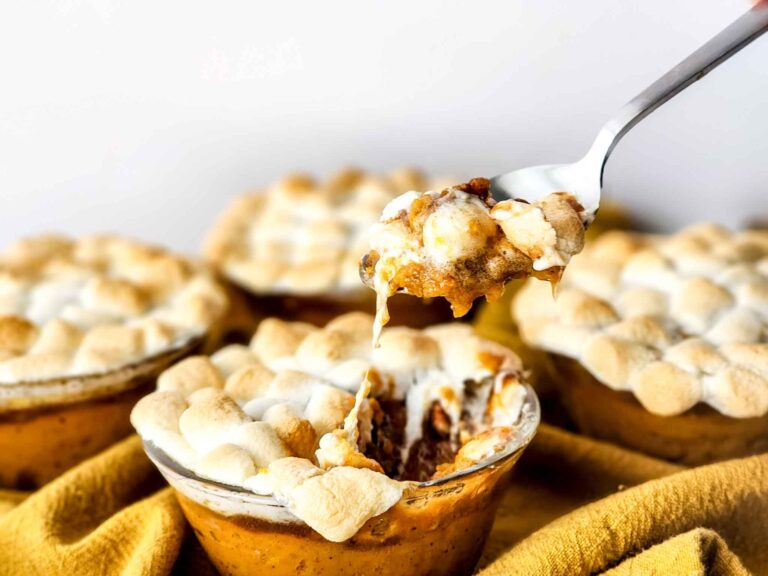 Easy Mini Sweet Potato Casseroles