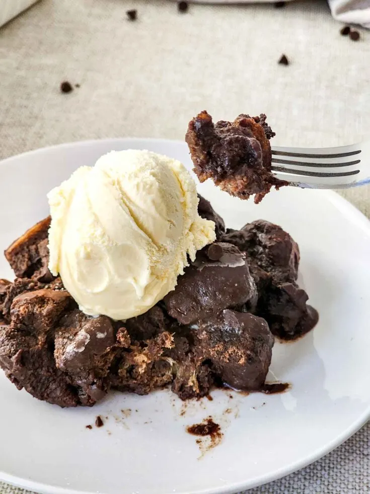 Easy Chocolate Bread Pudding
