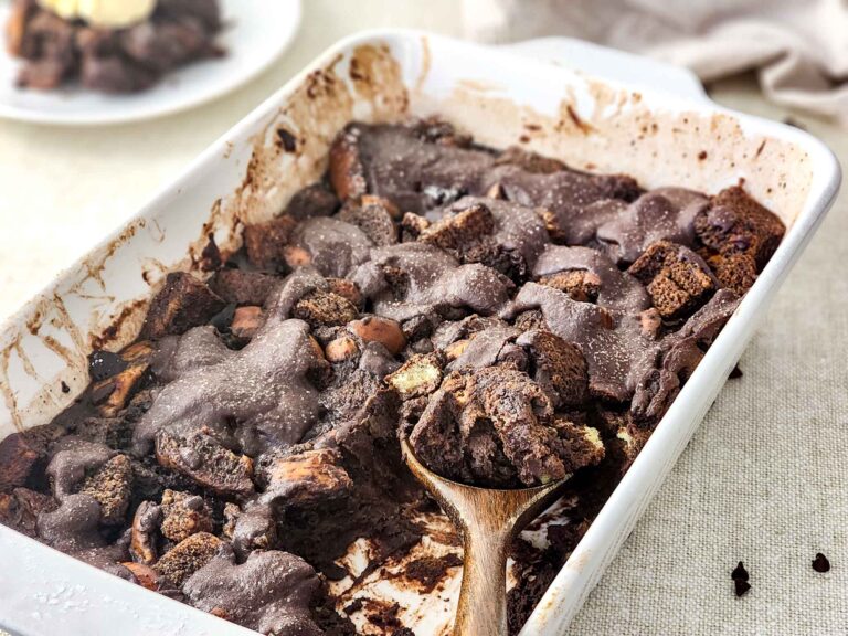 Easy Chocolate Bread Pudding Recipe