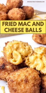 fried mac and cheese balls pin