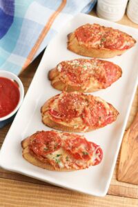 Air Fryer Pizza Garlic Bread